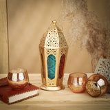 Rustic Moroccan Lamp – Earthy Warmth